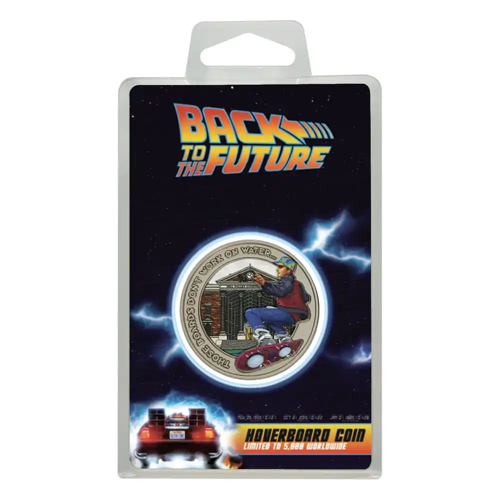 Back To The Future Moneta Kolekcjonerska Hoverboard Edycja Limitowana zdjęcie produktu