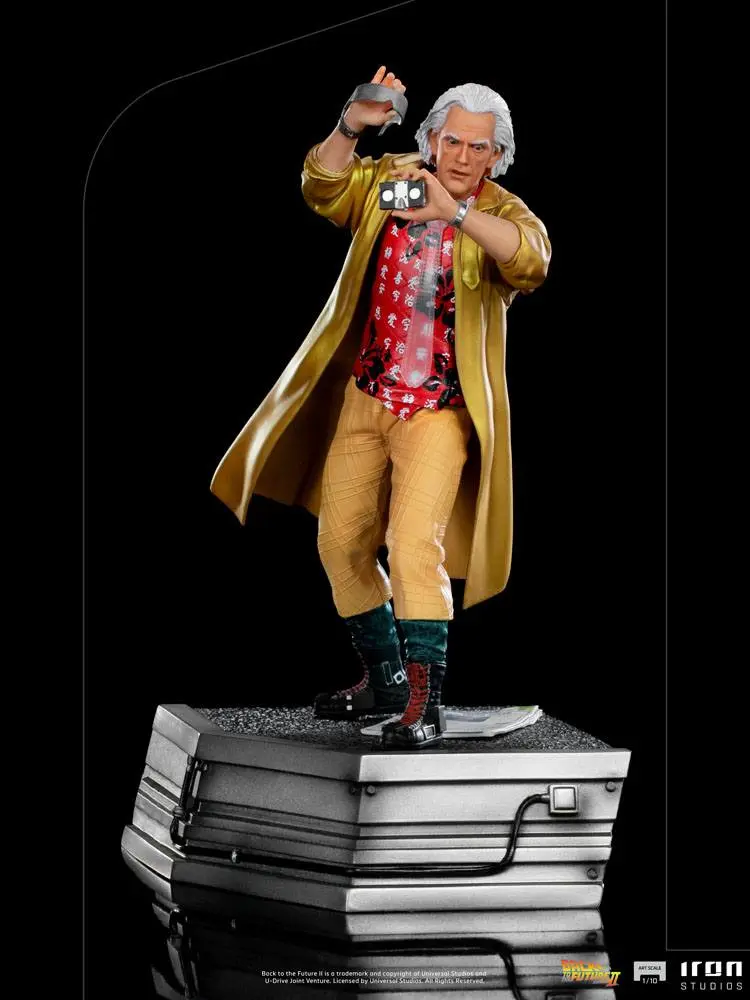 Back to the Future II Art Scale Statue 1/10 Doc Brown 25 cm zdjęcie produktu