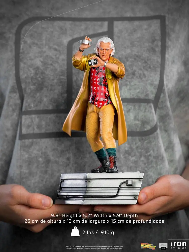 Back to the Future II Art Scale Statue 1/10 Doc Brown 25 cm zdjęcie produktu