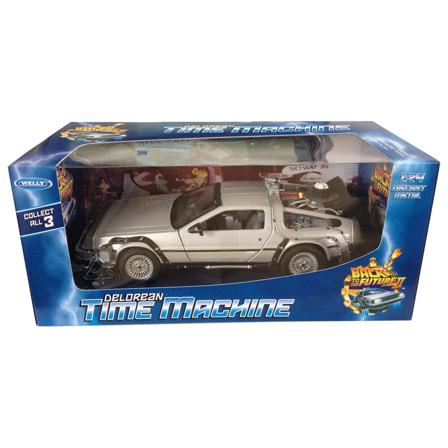 Back to the Future II Diecast Model 1/24 ´81 DeLorean LK Coupe 18 cm zdjęcie produktu