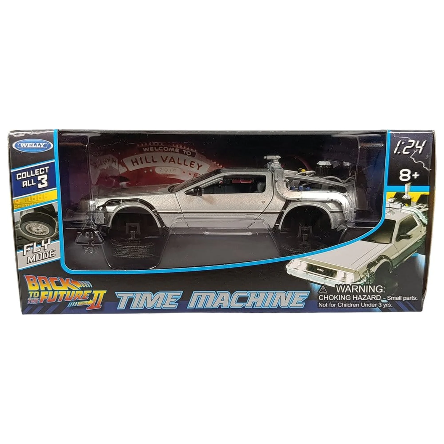 Powrót do przyszłości II Model odlewany 1/24 ´81 DeLorean LK Coupe Koło zamachowe zdjęcie produktu