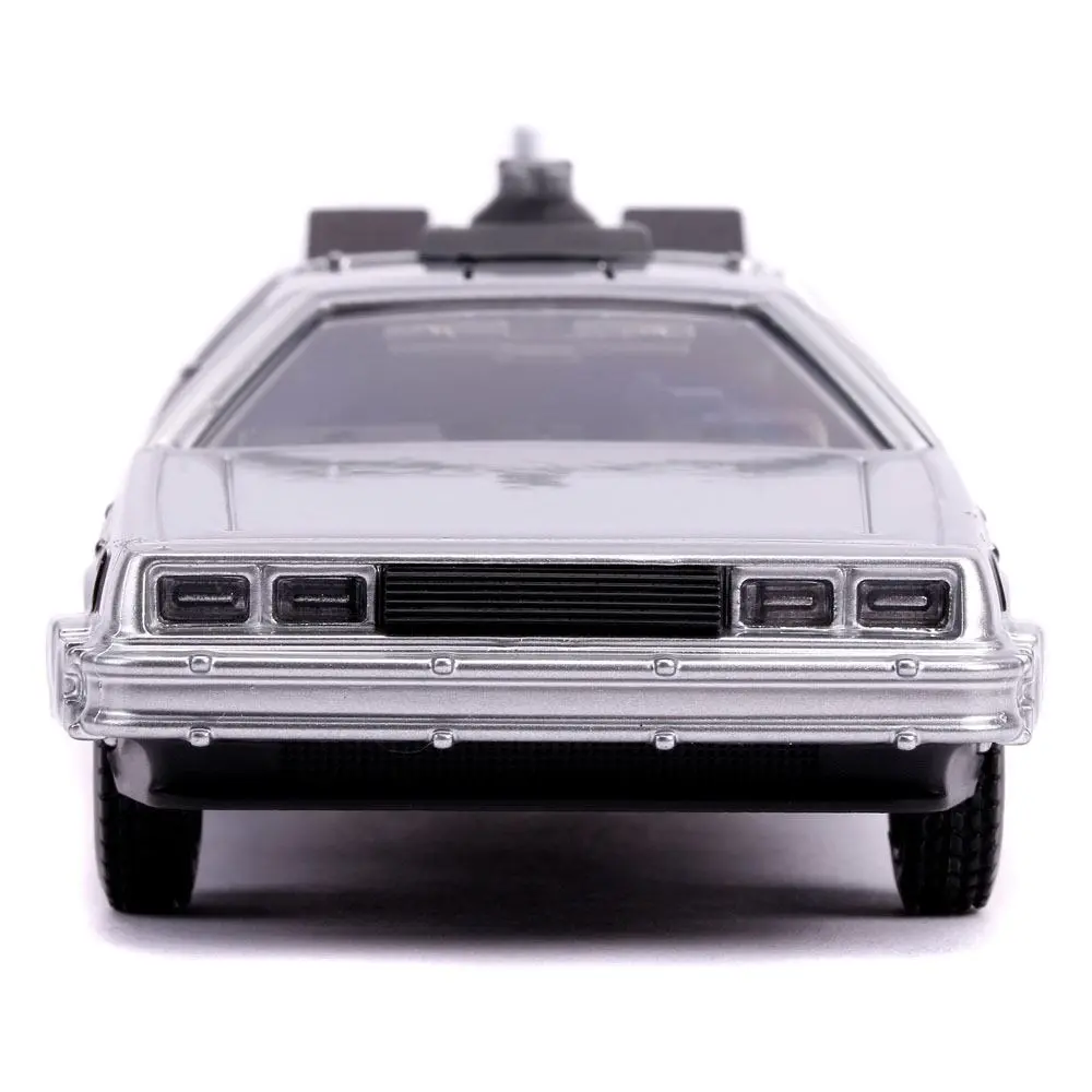 Powrót do przyszłości II Hollywood Rides Diecast Model 1/32 DeLorean Wehikuł Czasu zdjęcie produktu