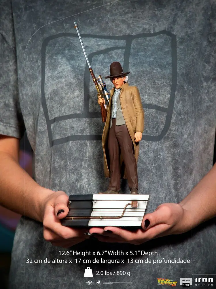 Powrót do Przyszłości III Statua Art Scale 1/10 Doc Brown 32 cm zdjęcie produktu