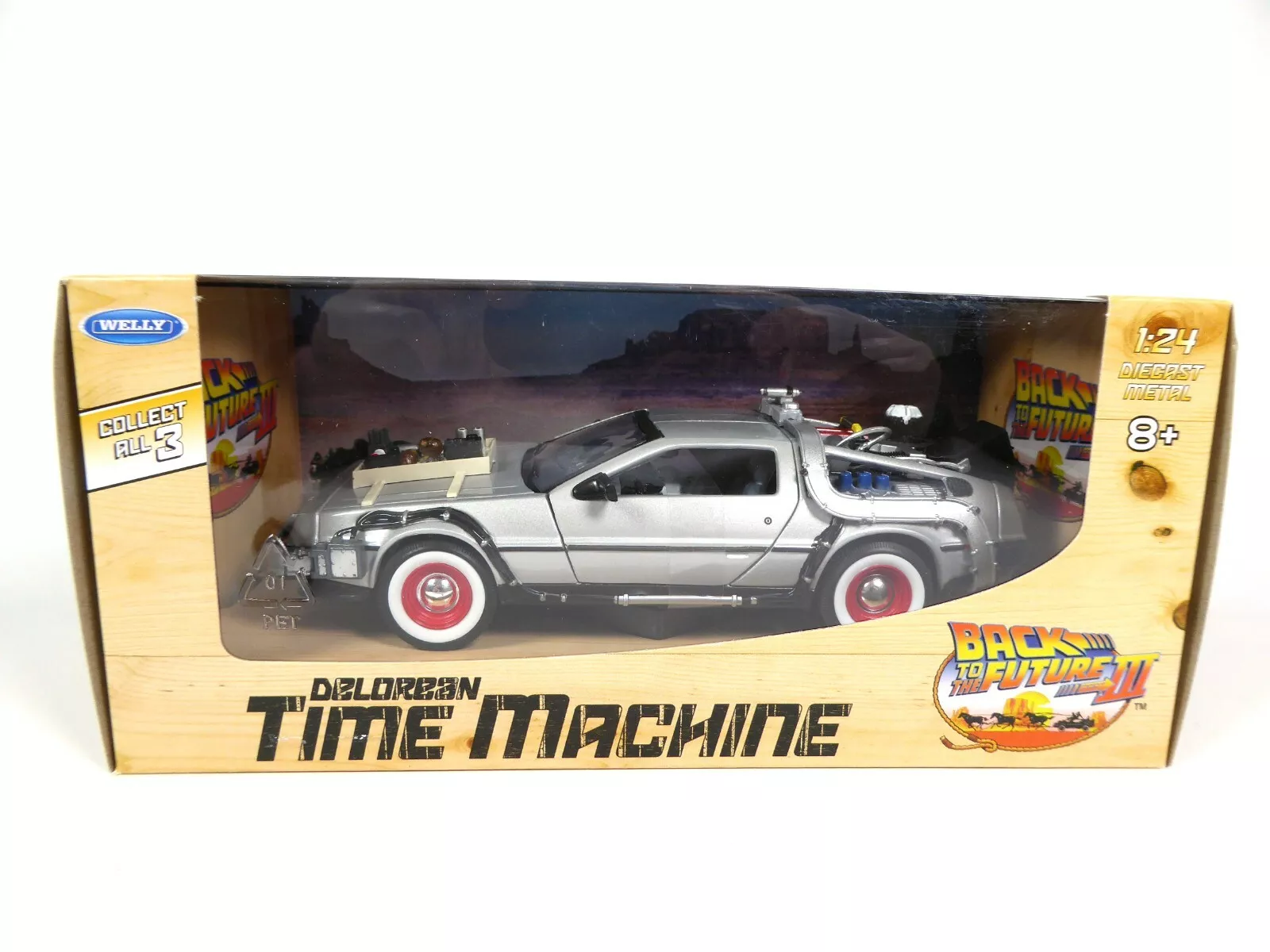 Powrót do przyszłości III Diecast Model 1/24 ´81 DeLorean LK Coupe zdjęcie produktu