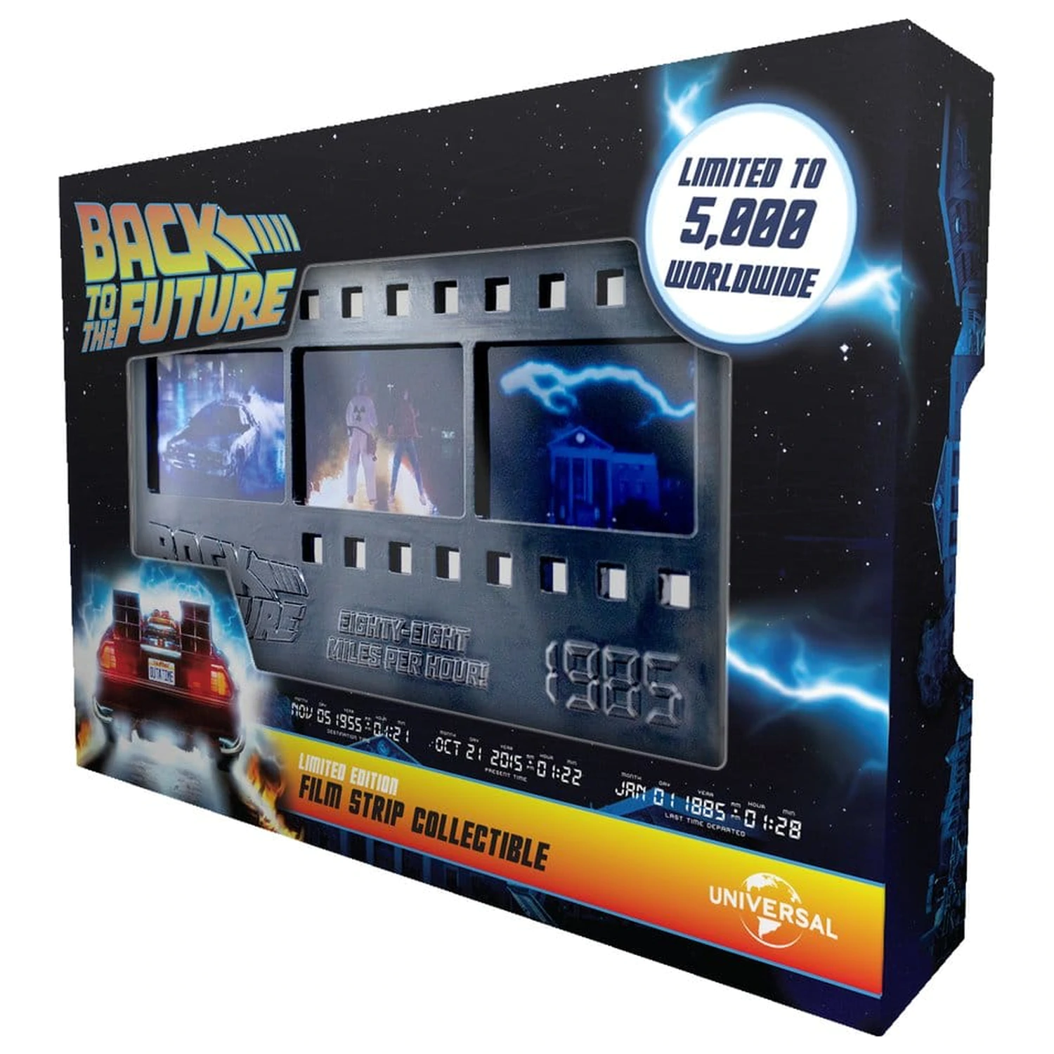 Back to the Future Ingot Metal Film Strip Collectible Limitowana Edycja zdjęcie produktu