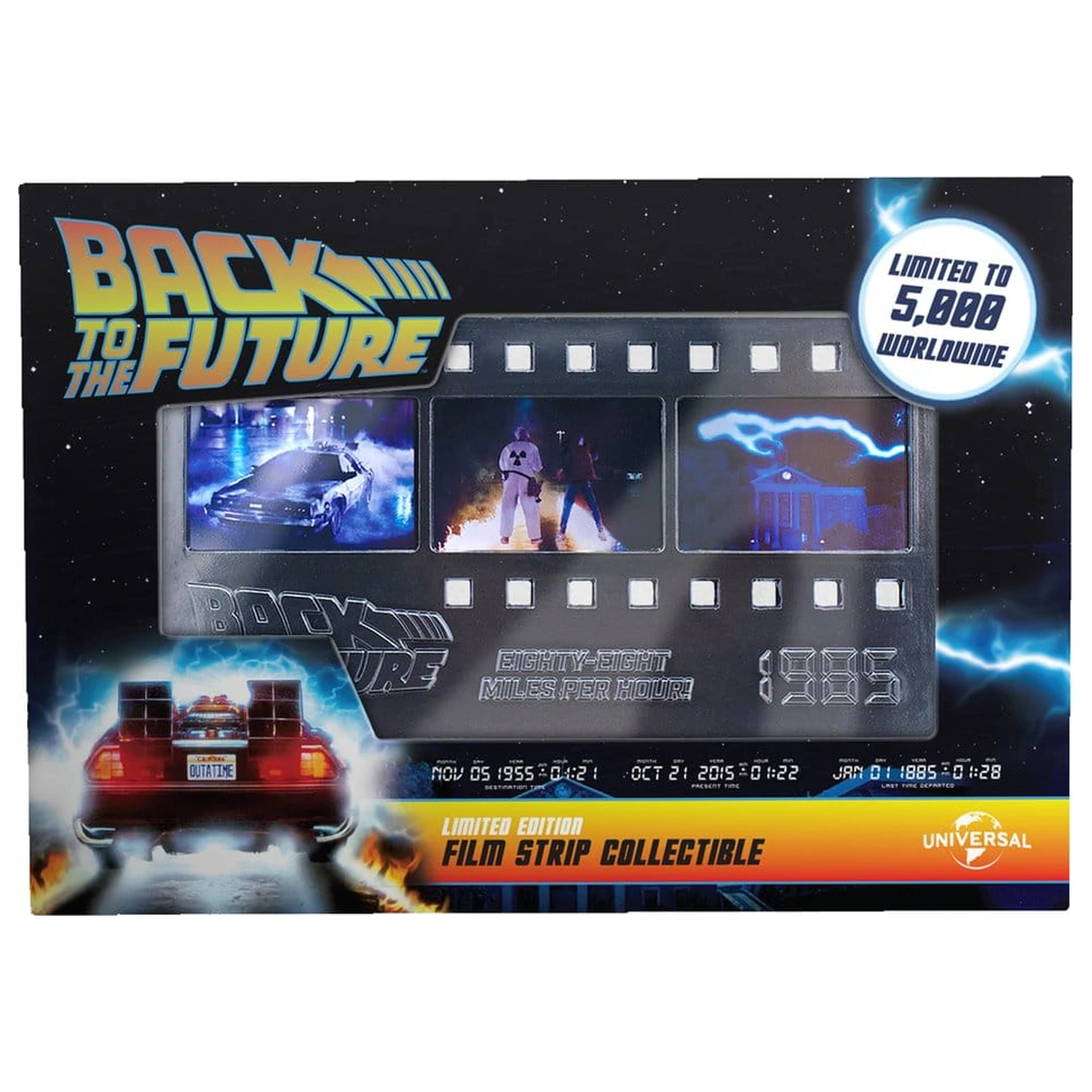 Back to the Future Ingot Metal Film Strip Collectible Limitowana Edycja zdjęcie produktu