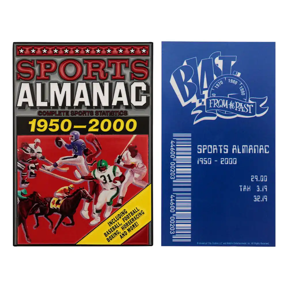 Back to the Future Ingot Almanach Sportowy Limitowana Edycja zdjęcie produktu