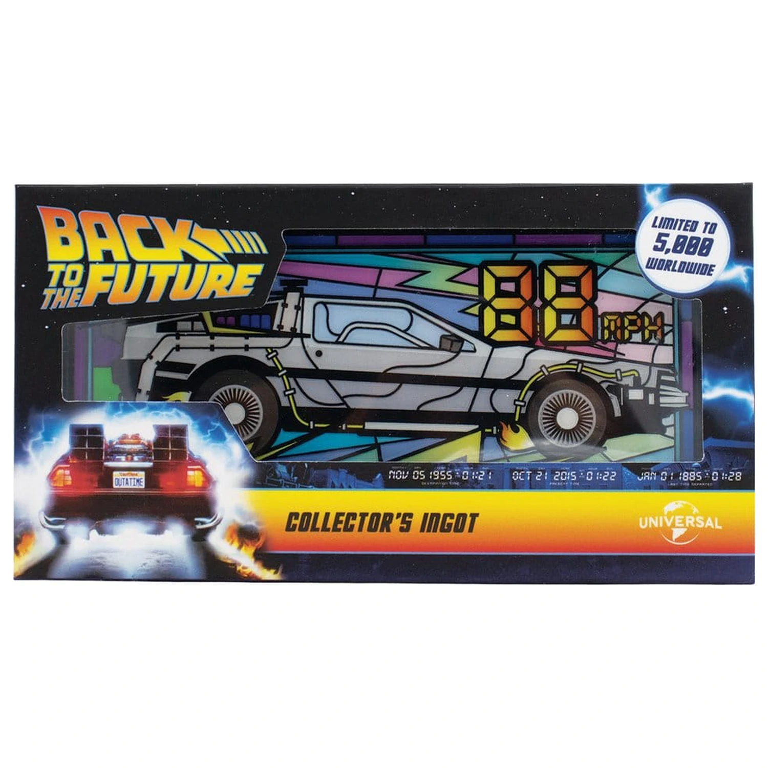 Back to the Future Sztabka stylizowana na witraż, Edycja Limitowana zdjęcie produktu