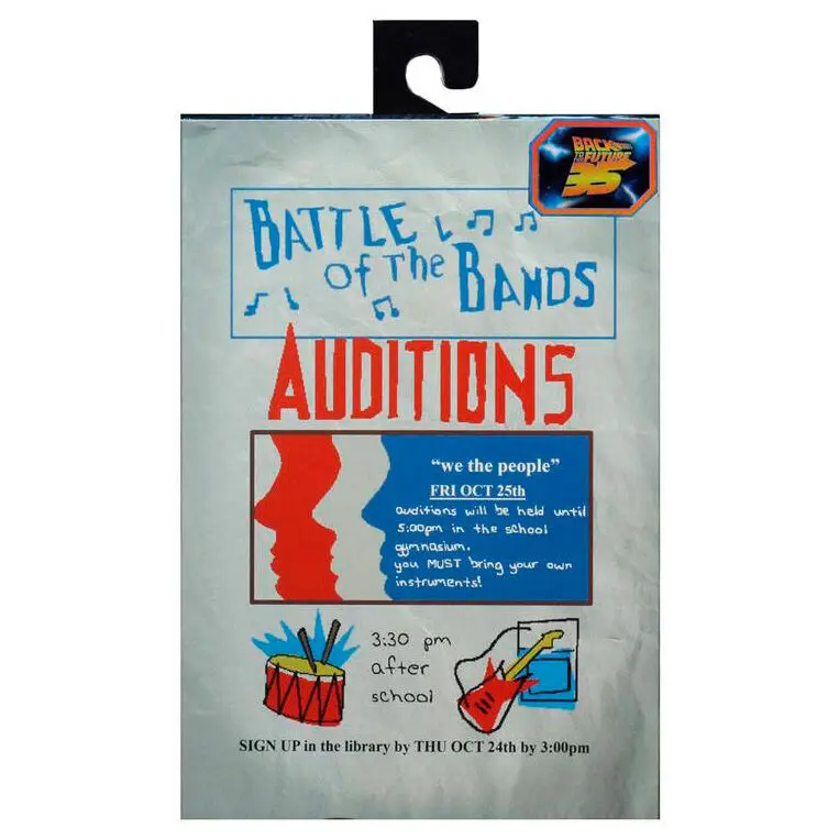 Figurka akcji Powrót do przyszłości Ultimate Marty McFly (Audition) 18 cm zdjęcie produktu