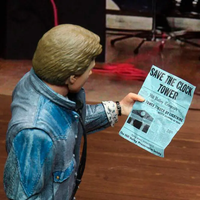 Figurka akcji Powrót do przyszłości Ultimate Marty McFly (Audition) 18 cm zdjęcie produktu