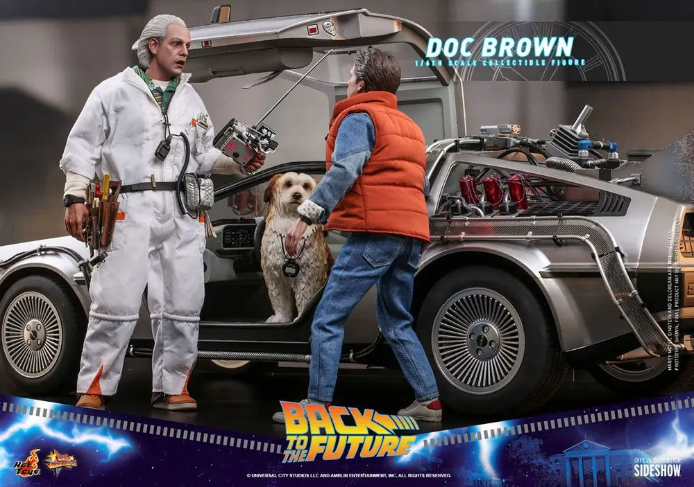 Back To The Future Movie Masterpiece Figurka Akcji 1/6 Doc Brown 30 cm zdjęcie produktu