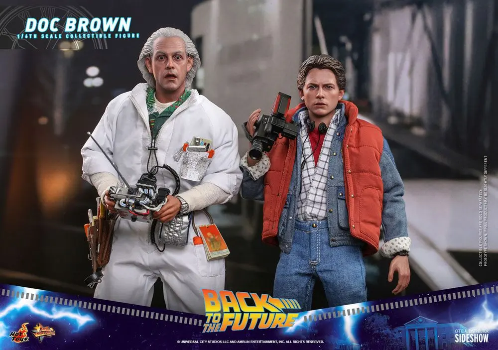 Back To The Future Movie Masterpiece Figurka Akcji 1/6 Doc Brown 30 cm zdjęcie produktu