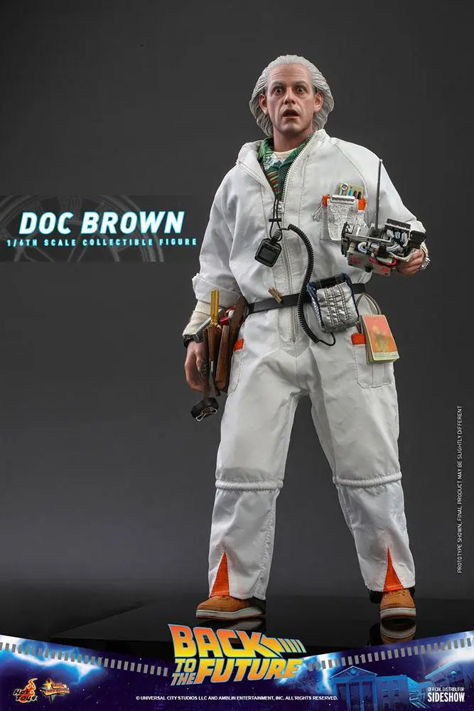 Back To The Future Movie Masterpiece Figurka Akcji 1/6 Doc Brown 30 cm zdjęcie produktu