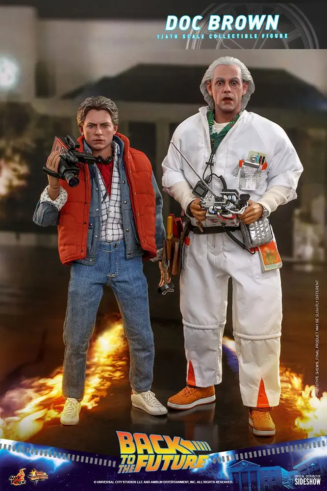 Back To The Future Movie Masterpiece Figurka Akcji 1/6 Doc Brown 30 cm zdjęcie produktu