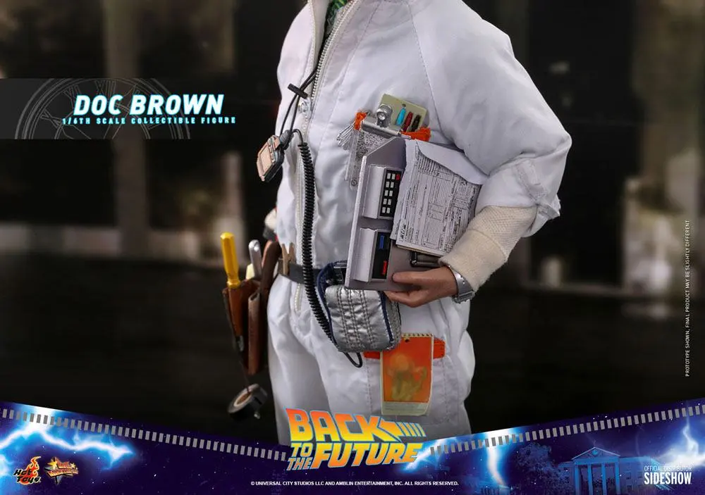 Back To The Future Movie Masterpiece Figurka Akcji 1/6 Doc Brown 30 cm zdjęcie produktu