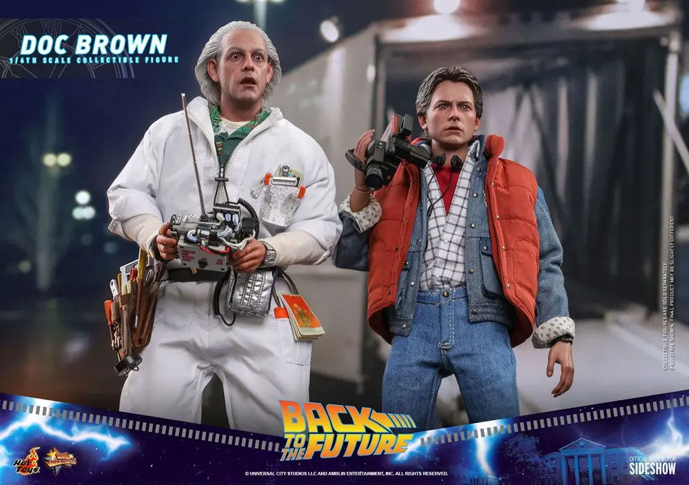 Back To The Future Movie Masterpiece Figurka Akcji 1/6 Doc Brown 30 cm zdjęcie produktu