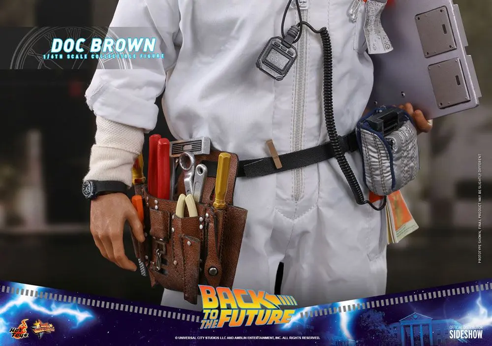 Back To The Future Movie Masterpiece Figurka Akcji 1/6 Doc Brown 30 cm zdjęcie produktu