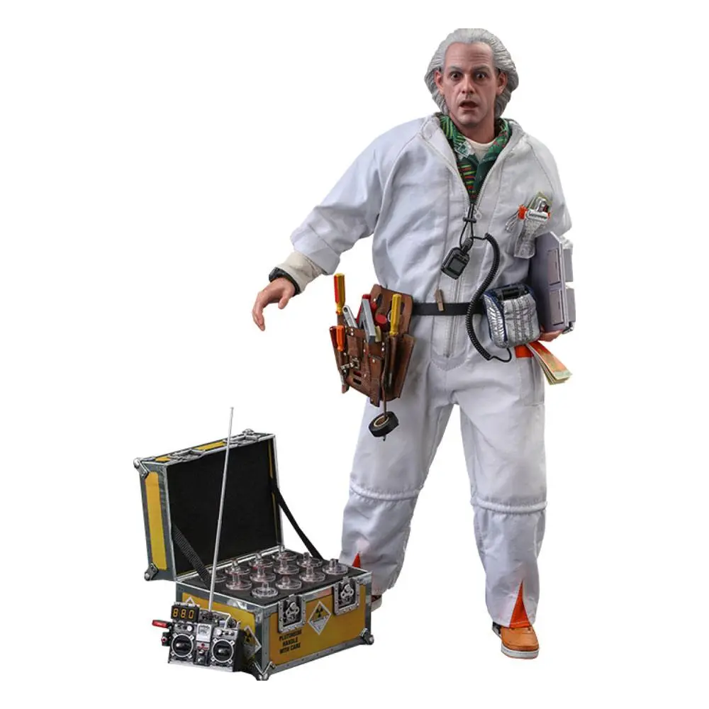 Back To The Future Movie Masterpiece Figurka Akcji 1/6 Doc Brown (Deluxe Version) 30 cm zdjęcie produktu