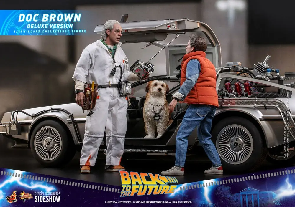 Back To The Future Movie Masterpiece Figurka Akcji 1/6 Doc Brown (Deluxe Version) 30 cm zdjęcie produktu