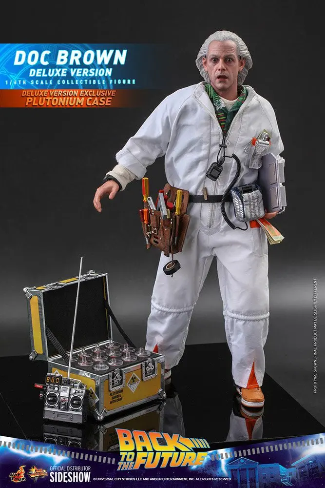 Back To The Future Movie Masterpiece Figurka Akcji 1/6 Doc Brown (Deluxe Version) 30 cm zdjęcie produktu
