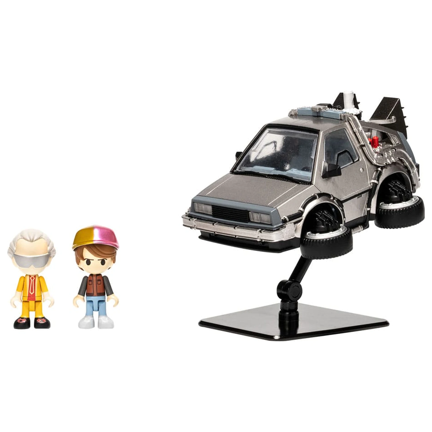 Back to the Future Part II Q-Village Pojazd z mini-figurkami Time Machine Part 2 zdjęcie produktu