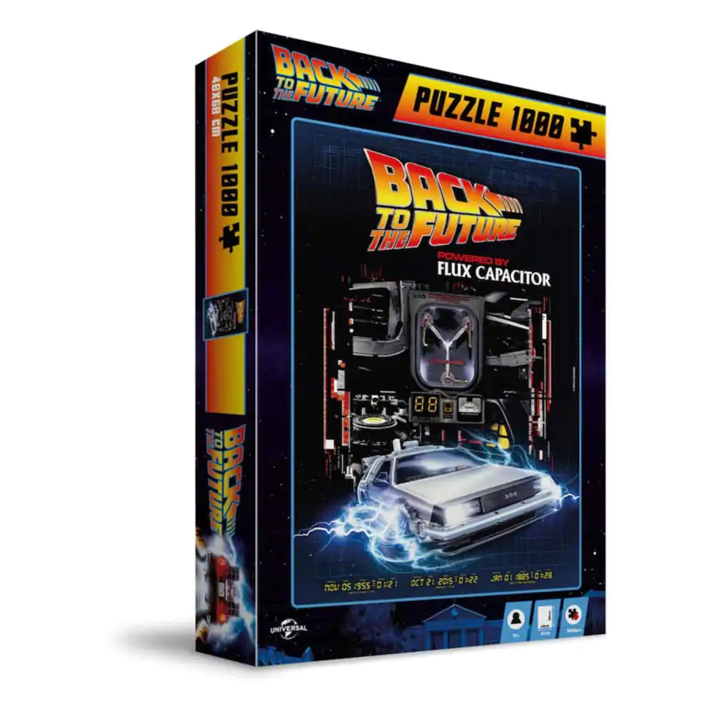 Puzzle Powrót do Przyszłości Zasilane przez Flux Capacitor zdjęcie produktu