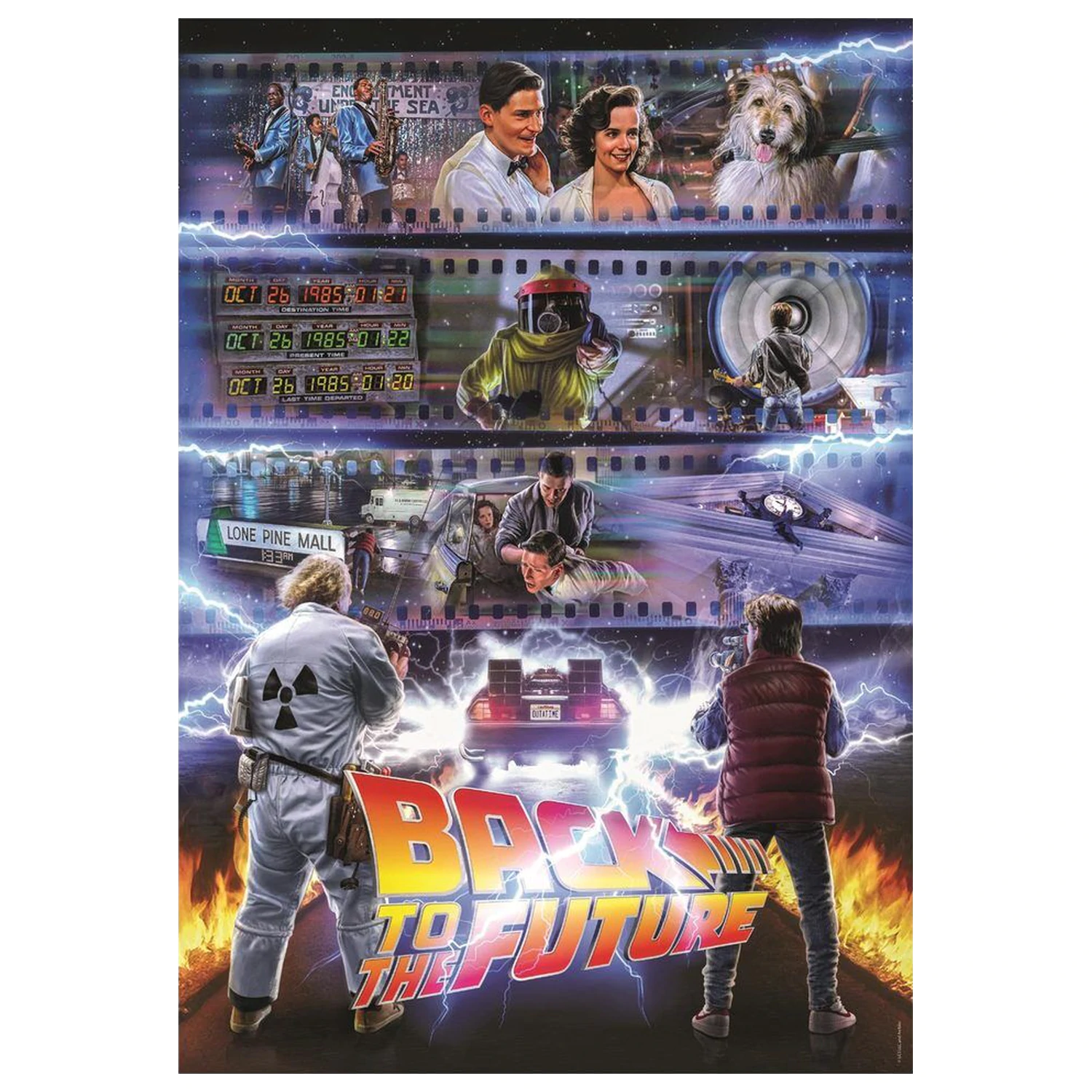Back To The Future puzzle 1000 sztuk zdjęcie produktu