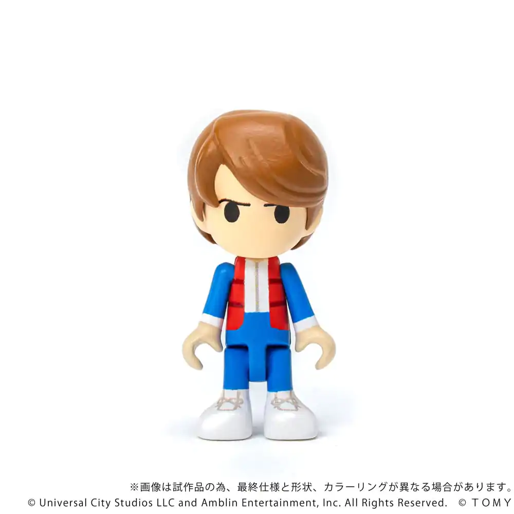 Back to the Future Q-Village Pojazd z mini-figurkami Time Machine 9 cm zdjęcie produktu