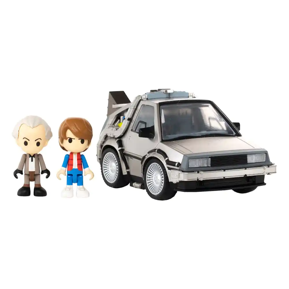 Back to the Future Q-Village Pojazd z mini-figurkami Time Machine 9 cm zdjęcie produktu