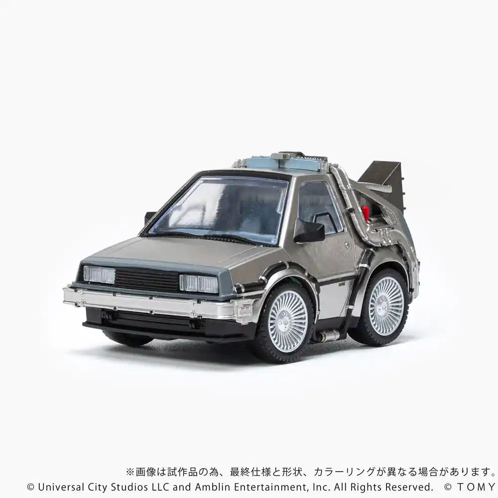 Back to the Future Q-Village Pojazd z mini-figurkami Time Machine 9 cm zdjęcie produktu