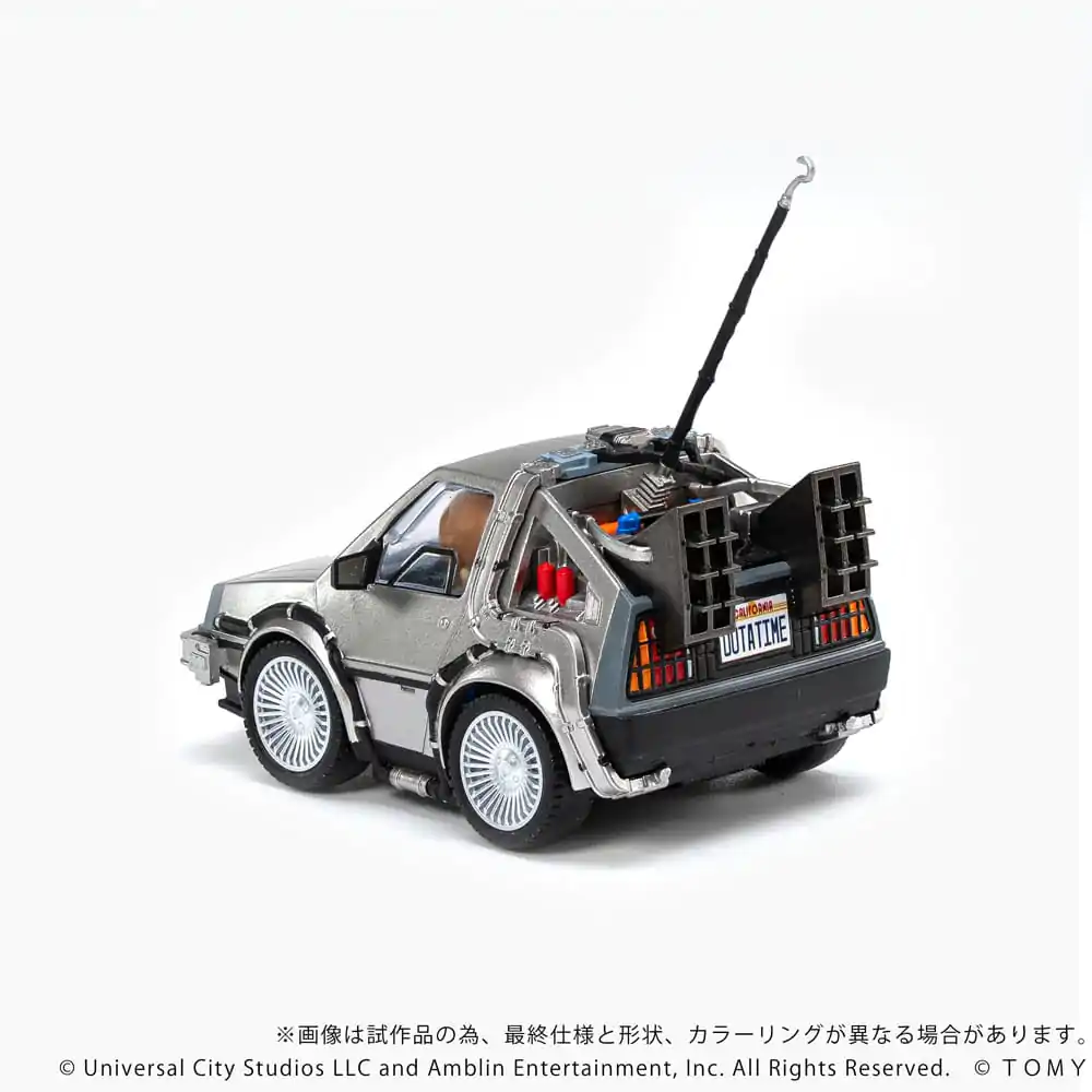 Back to the Future Q-Village Pojazd z mini-figurkami Time Machine 9 cm zdjęcie produktu