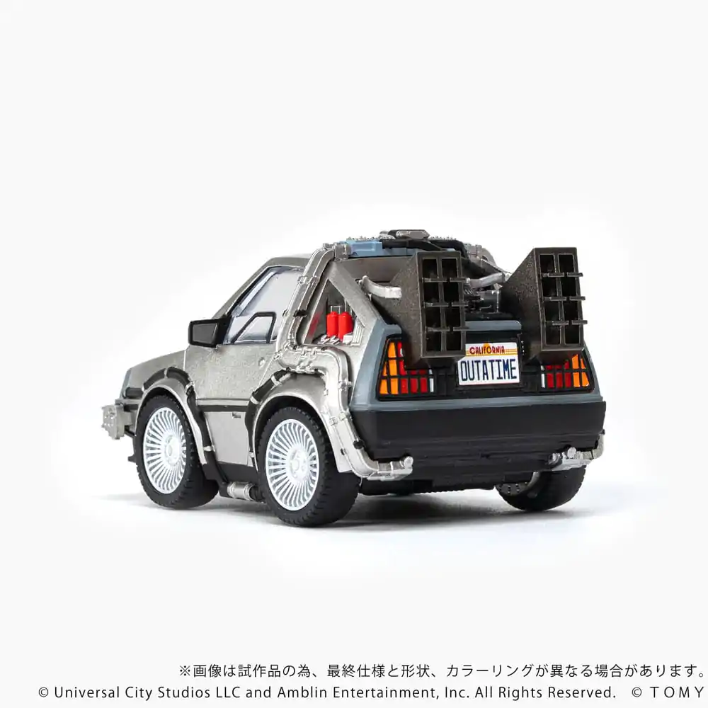 Back to the Future Q-Village Pojazd z mini-figurkami Time Machine 9 cm zdjęcie produktu