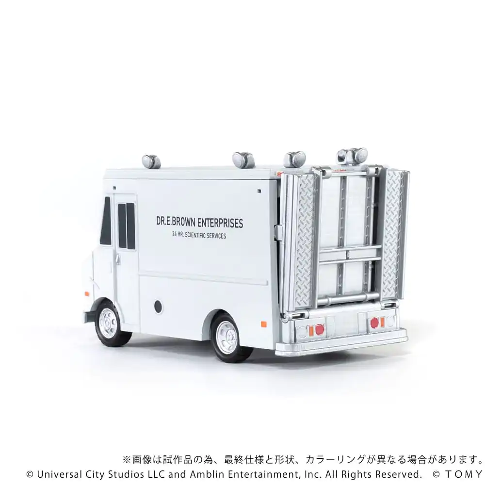 Back to the Future Q-Village Pojazdy z mini-figurkami Time Machine Zestaw Deluxe 9 cm zdjęcie produktu