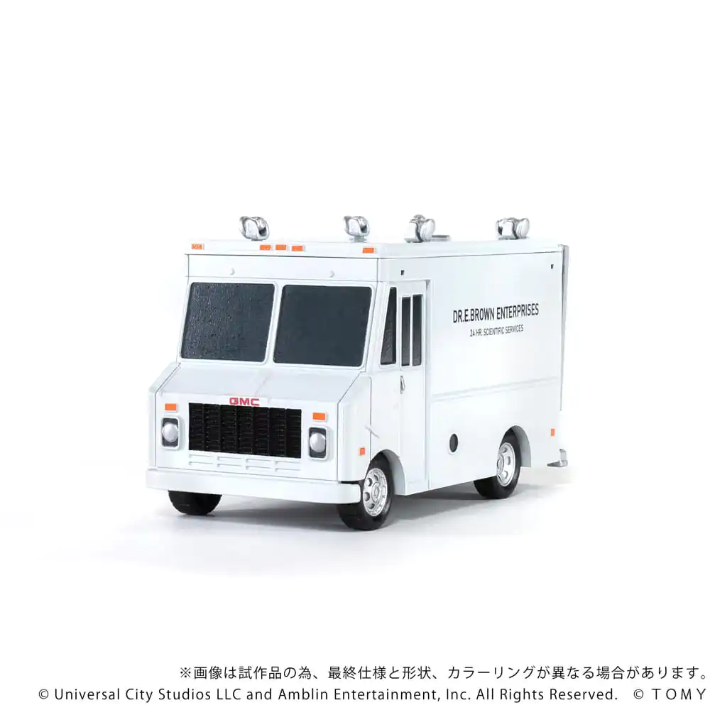 Back to the Future Q-Village Pojazdy z mini-figurkami Time Machine Zestaw Deluxe 9 cm zdjęcie produktu