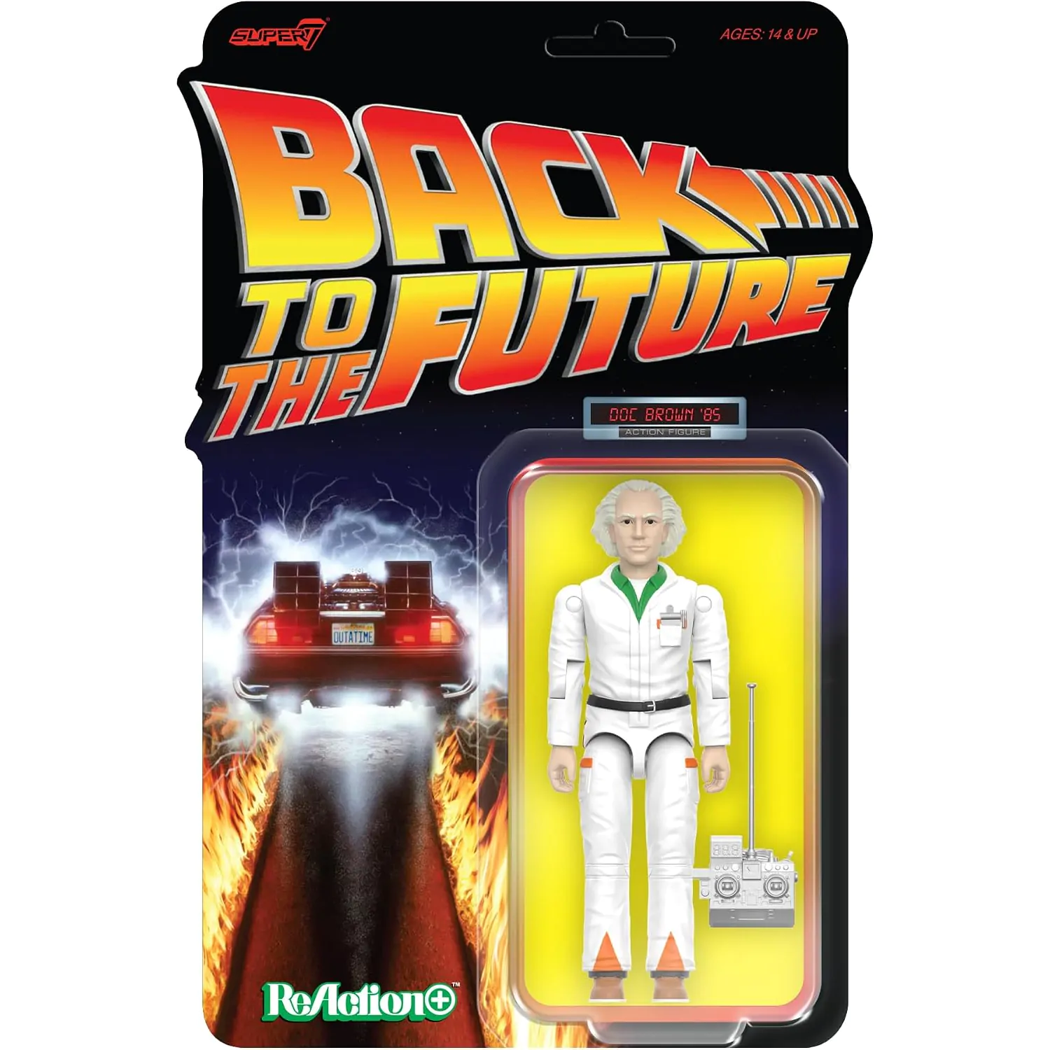 Back To The Future ReAction+ Figurka Akcji Wave 01 Doc Brown '85 zdjęcie produktu