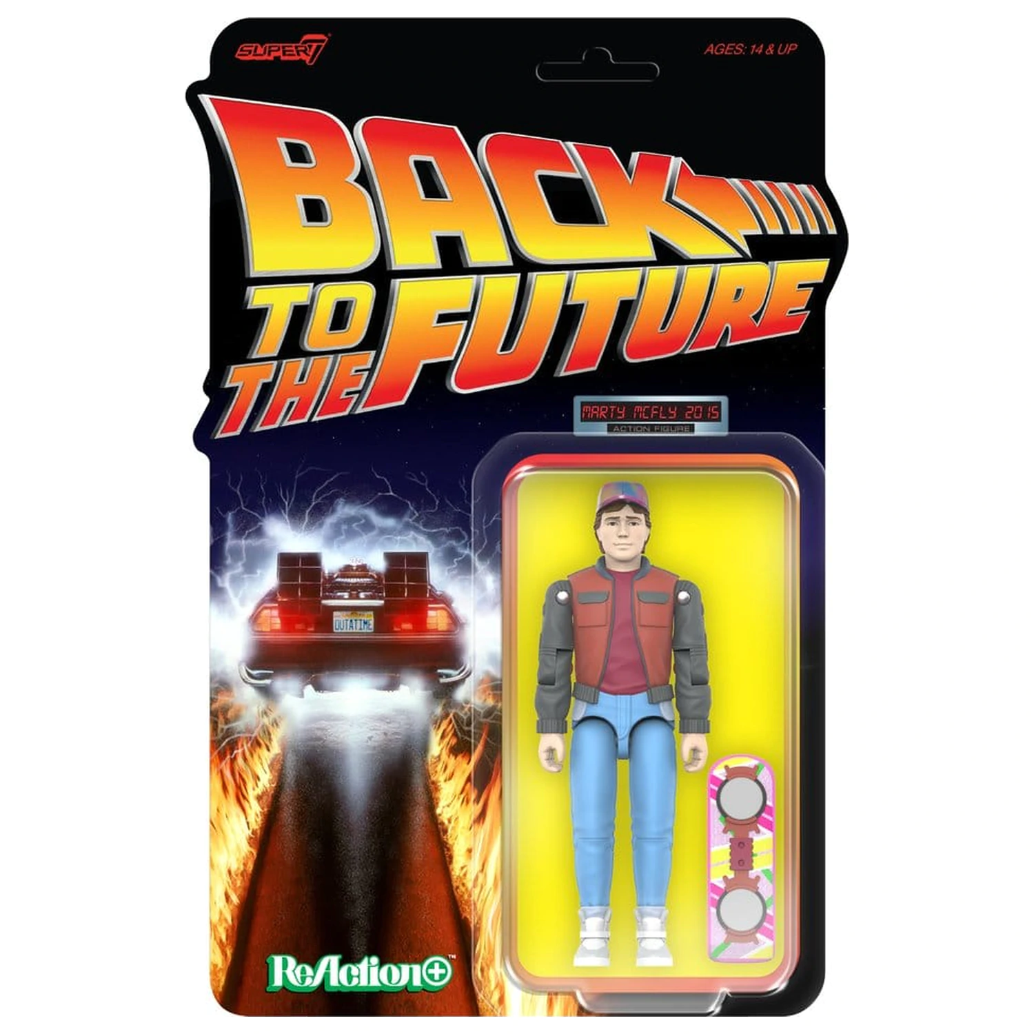 Back to the Future ReAction+ Figurka Akcji Wave 02 Marty McFly (2015) zdjęcie produktu