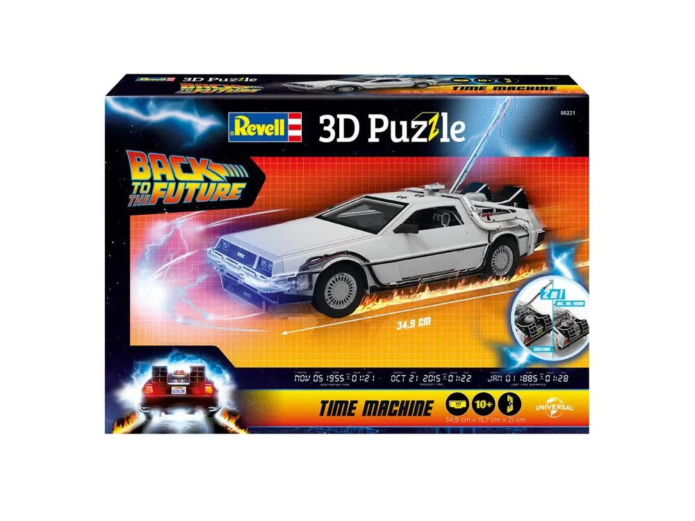 Back to the Future Puzzle 3D Wehikuł Czasu zdjęcie produktu