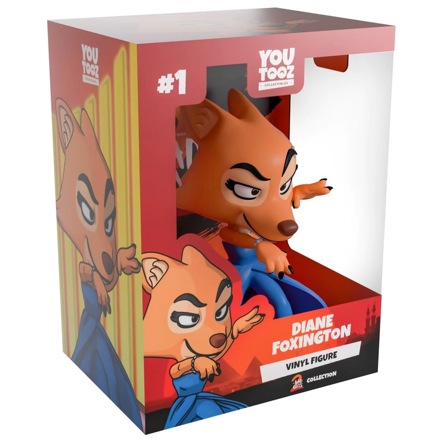 Bad Guys 2 Vinyl Figure Diane Foxington 12 cm zdjęcie produktu