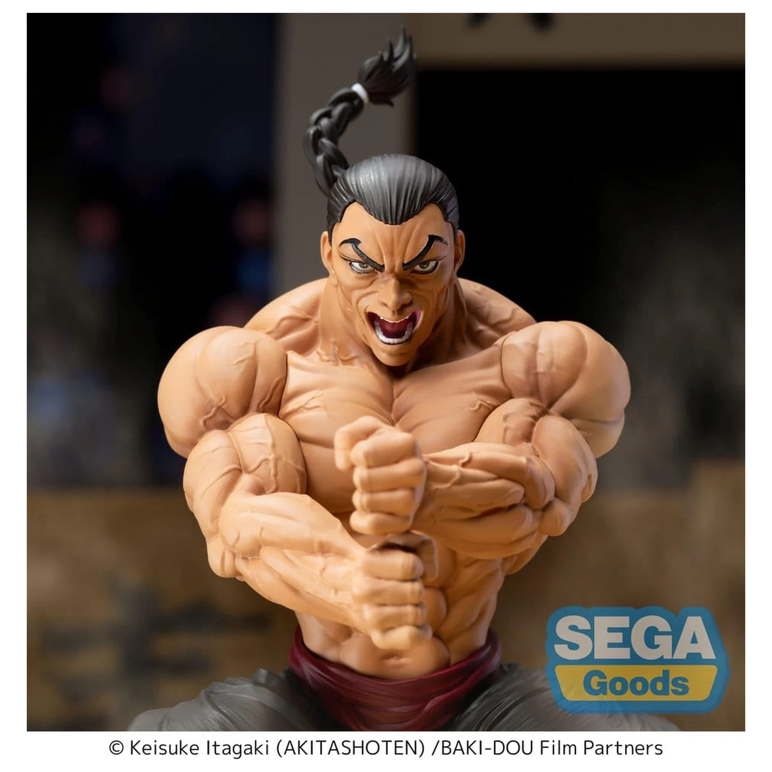 Baki-Dou Luminasta figurka z PVC Kaioh Retsu 15 cm zdjęcie produktu