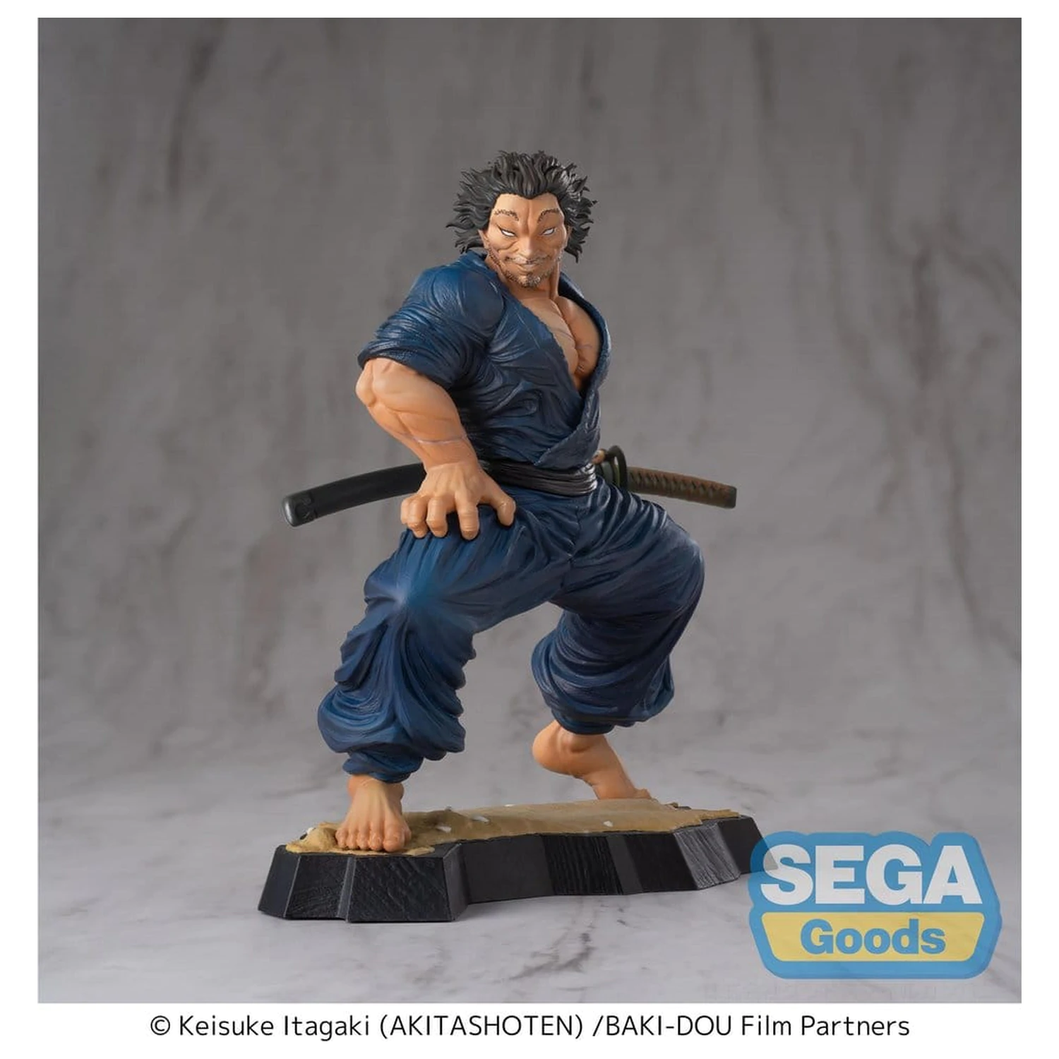 Baki-Dou Luminasta figurka PVC Musashi Miyamoto 17 cm zdjęcie produktu
