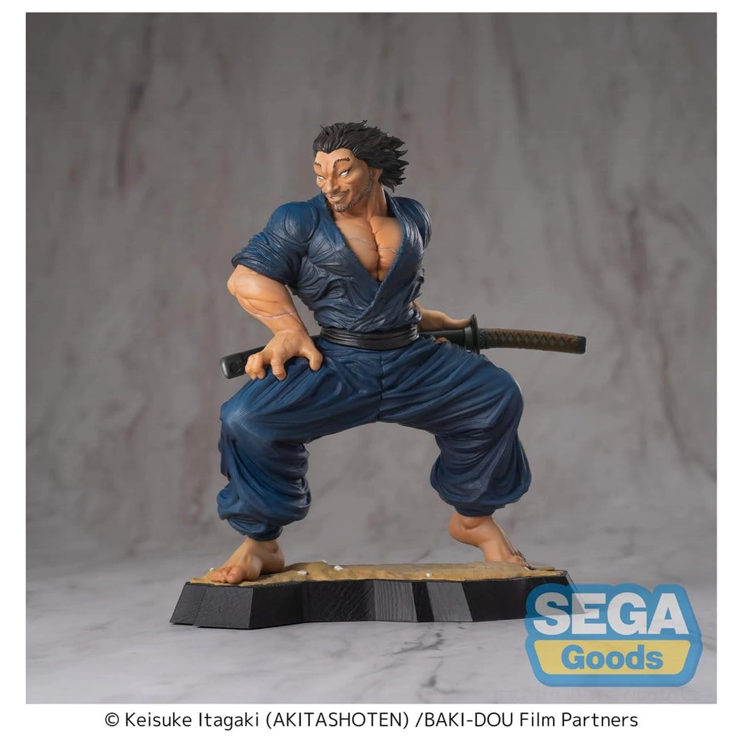 Baki-Dou Luminasta figurka PVC Musashi Miyamoto 17 cm zdjęcie produktu