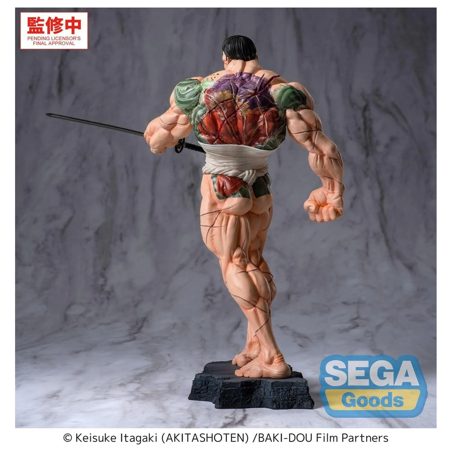 Baki-Dou Luminasta Figurka PVC Kaoru Hanayama 23 cm zdjęcie produktu