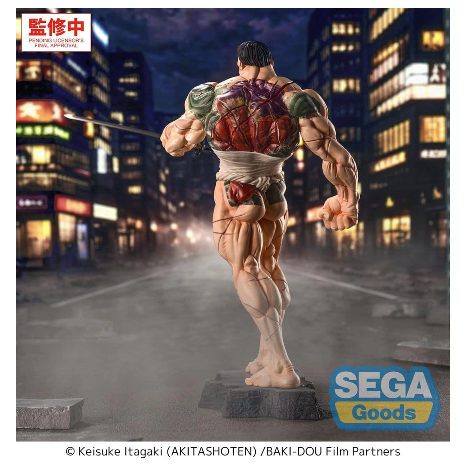 Baki-Dou Luminasta Figurka PVC Kaoru Hanayama 23 cm zdjęcie produktu