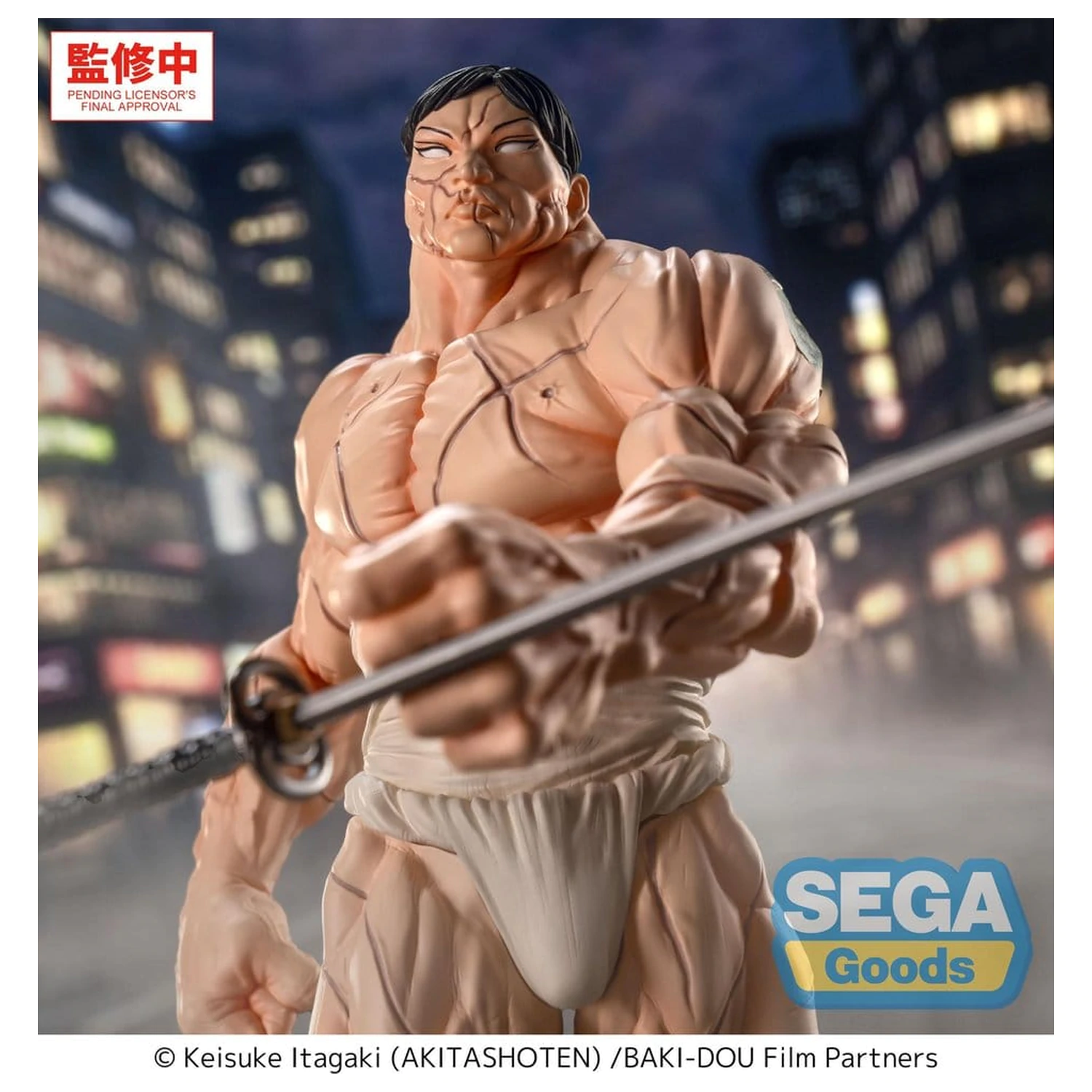 Baki-Dou Luminasta Figurka PVC Kaoru Hanayama 23 cm zdjęcie produktu