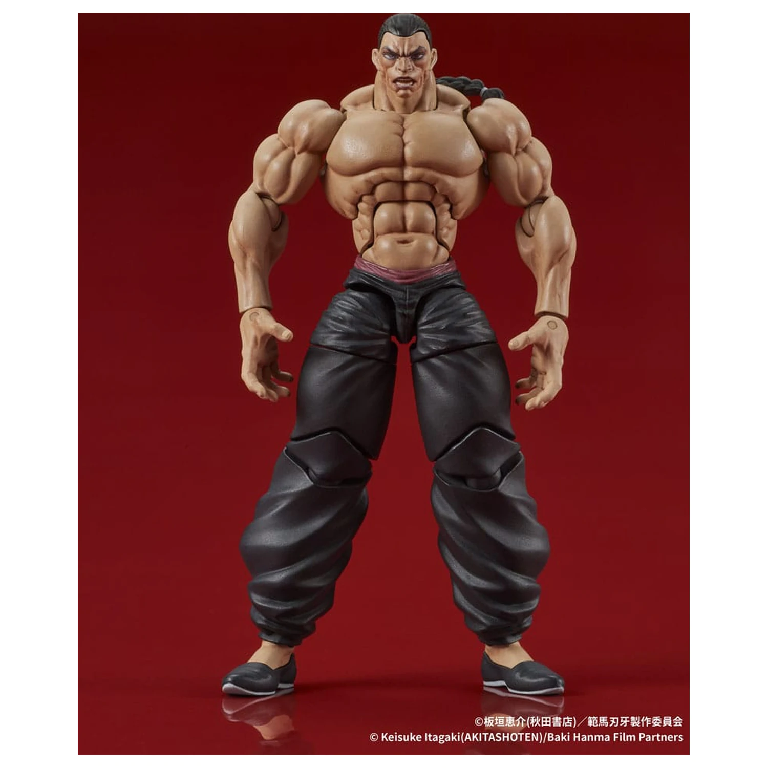 Baki Hanma Digaction figurka akcji Retsu Kaioh 7 cm zdjęcie produktu