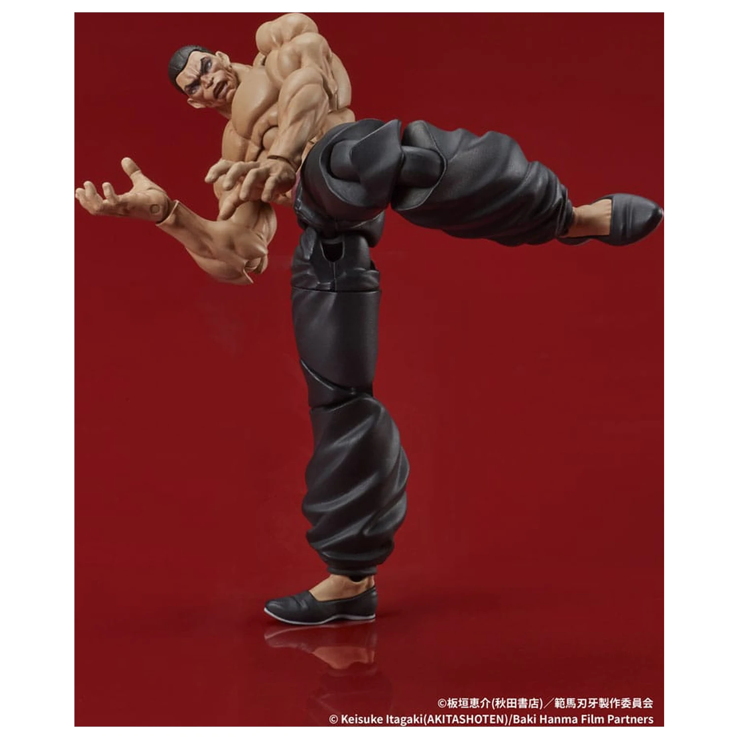 Baki Hanma Digaction figurka akcji Retsu Kaioh 7 cm zdjęcie produktu