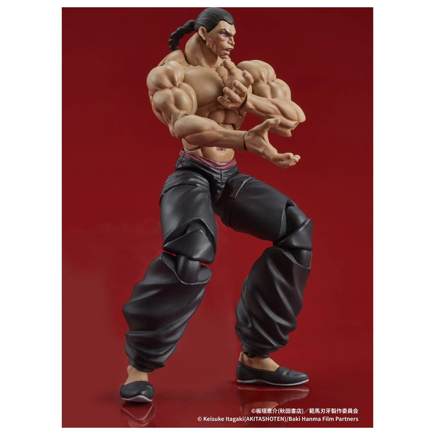 Baki Hanma Digaction figurka akcji Retsu Kaioh 7 cm zdjęcie produktu
