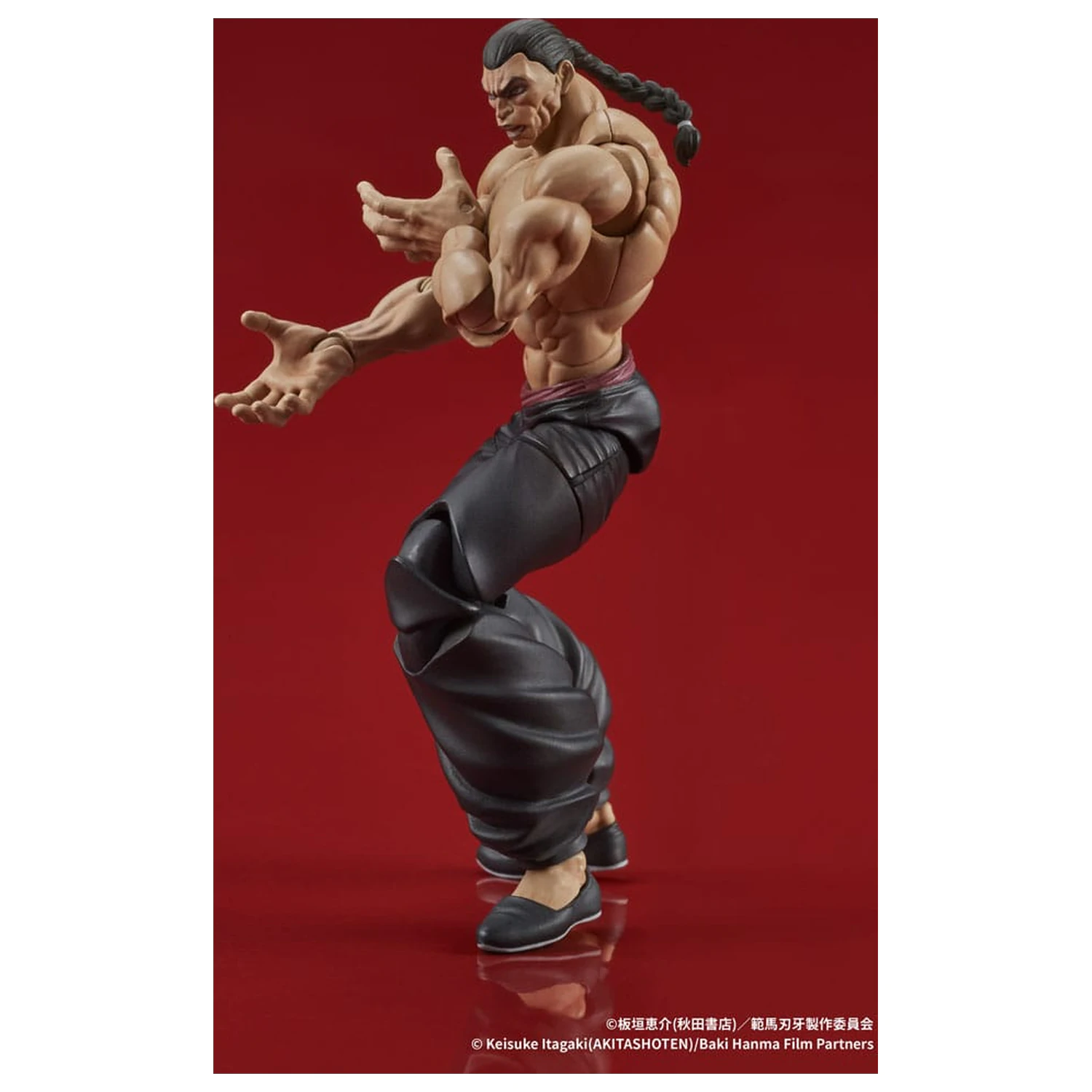Baki Hanma Digaction figurka akcji Retsu Kaioh 7 cm zdjęcie produktu