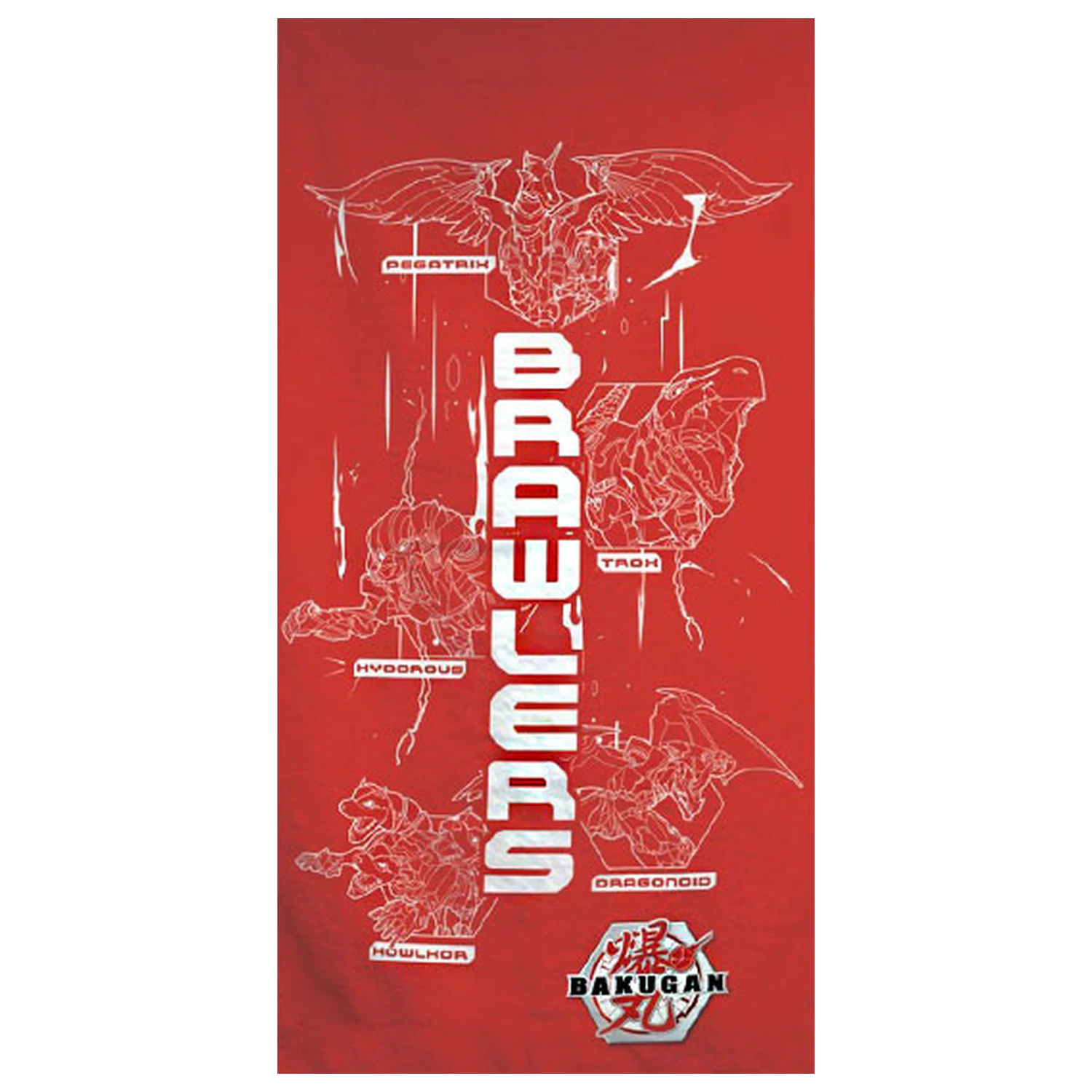 Bakugan Red Strike Ręcznik zdjęcie produktu