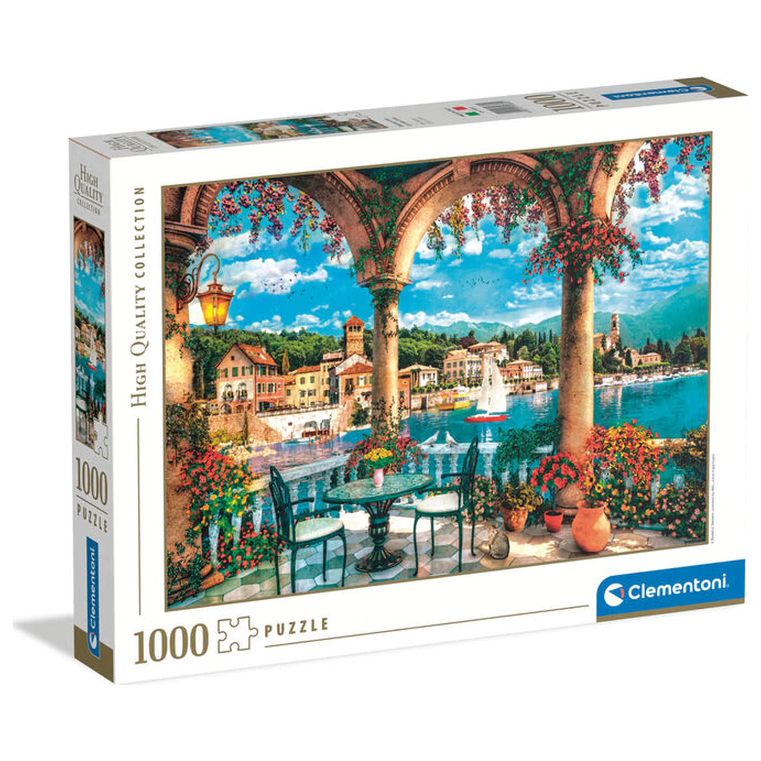 Balcony View of Lake puzzle 1000 szt. zdjęcie produktu